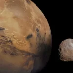 How were Mars’s moons formed?