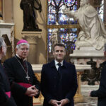 Macron inspects ‘sublime’ Notre Dame after reconstruction