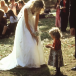 At My Wedding, a Little Girl with a Bouquet of Daisies Asked for a Coin, I Glanced at Her Hand And Stopped the Wedding