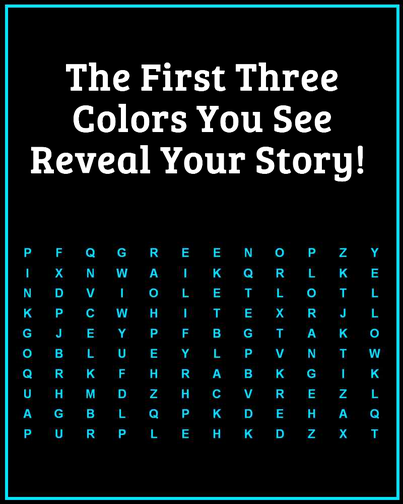 Color test: First color you see can say a lot about you