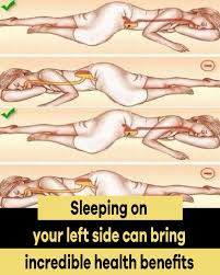 Sleeping on your left side can bring incredible health benefits