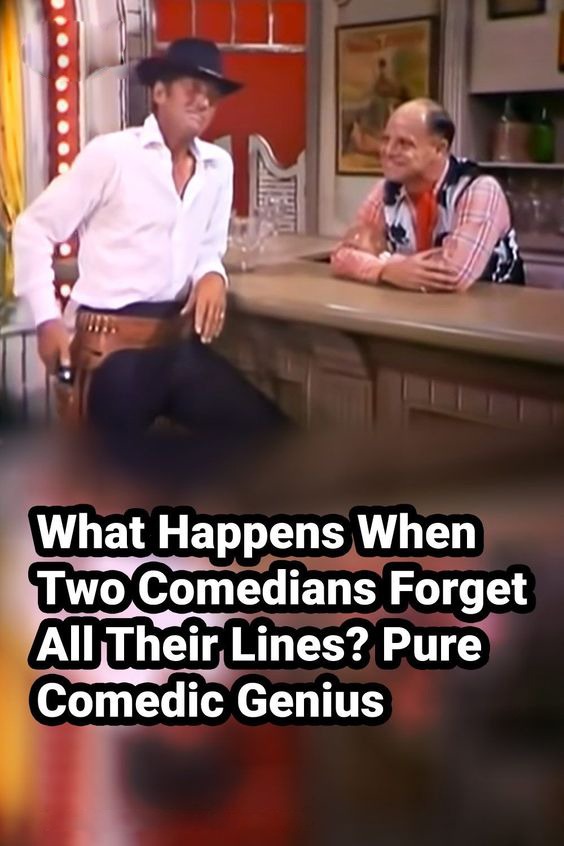 (VIDEO)What Happens When Two Comedians Forget All Their Lines? Pure Comedic Genius