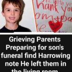 After young son passes away from brain bacteria, parents find heartbreaking note he left for them