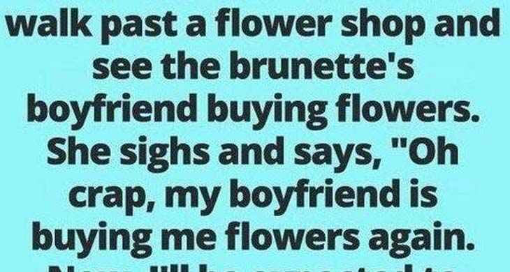 The Blonde’s Unexpected Solution to Her Friend’s Flower Dilemma