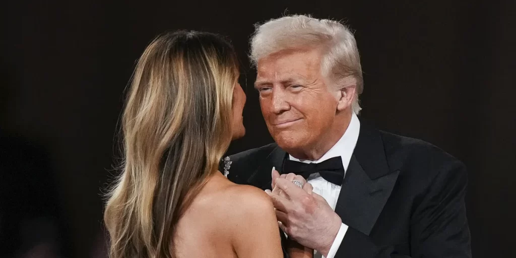 Lip Reader Explains What Donald & Melania Trump Said to Each Other During Their Dance at the Inaugural Ball