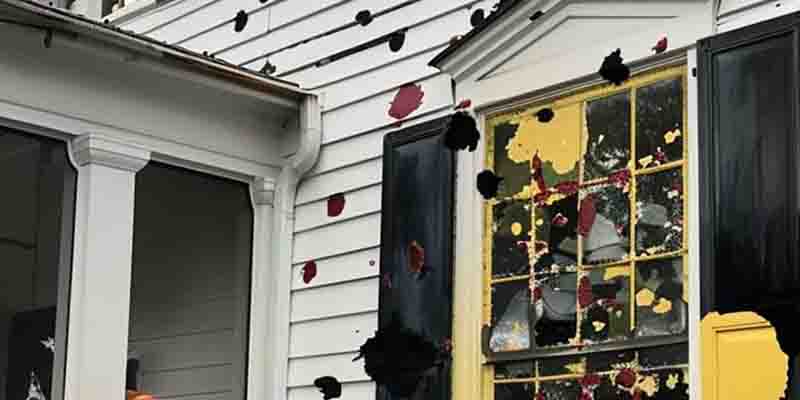 My Neighbor Totally Ruined My Windows With Paint After I Refused To Pay $2,000 For Her Dog’s Treatment