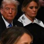 All eyes were on Melania at the former president’s funeral – The heartbreaking reason behind her sorrow