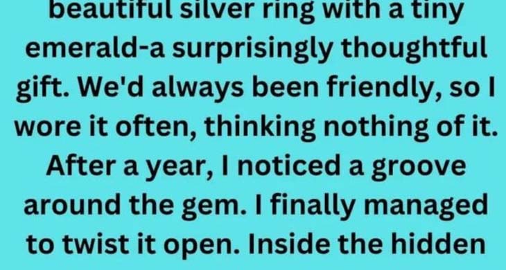 The Secret Hidden in Sarah’s Silver Ring