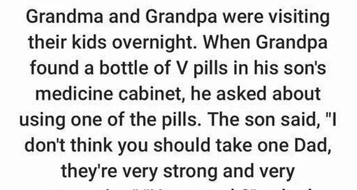 Grandpa’s hilarious mix-up leaves son speechless