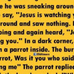 A Burglar’s Encounter with a “Holy” Watchdog