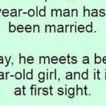 A 70-year-old man has never been married….This joke had us in fits of giggles , tears of streaming down. Check out the continuation below ⬇️