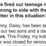 When I got home, I found my wife yelling at nanny while nanny was just..