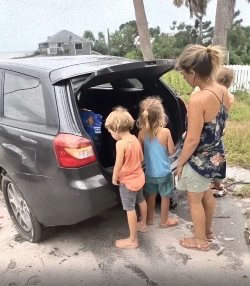 A single mother of four bought a pre-owned car, and when she got home, the seller urged her to check the trunk