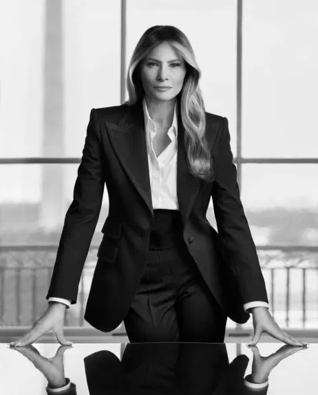 All the details behind Melania Trump’s latest portrait