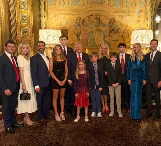 People Are Curious About Melania Trump’s Absence from the Family Photo