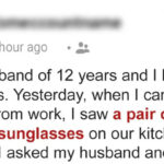 Woman Finds Expensive Sunglasses at Home………………