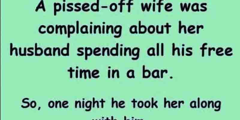 A Pissed-Off Wife Was Complaining About Her Husband Spending All.