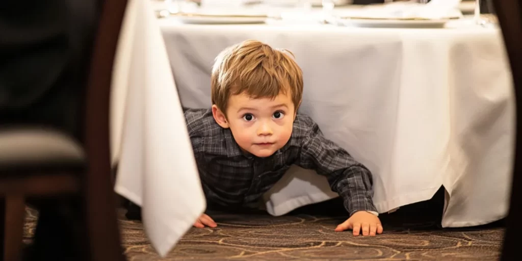 At My FIL’s Funeral, My 4-Year-Old Was Crawling Under the Table – What He Saw There Turned Our Lives Upside Down