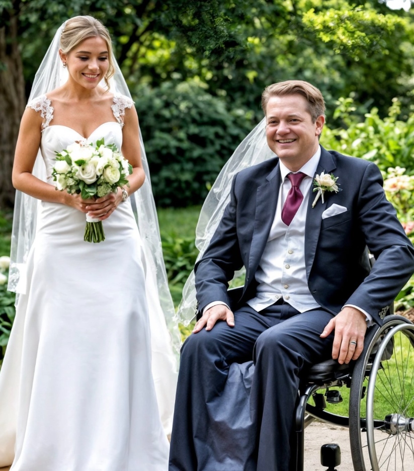 She married a man with a disability — but the wedding held a shocking twist she never saw coming.