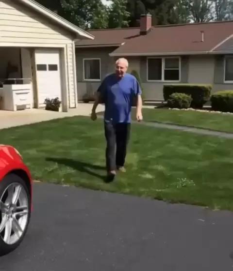 Poor Old Man Steps Out of Home One Morning & Sees Luxury Car Instead of Old