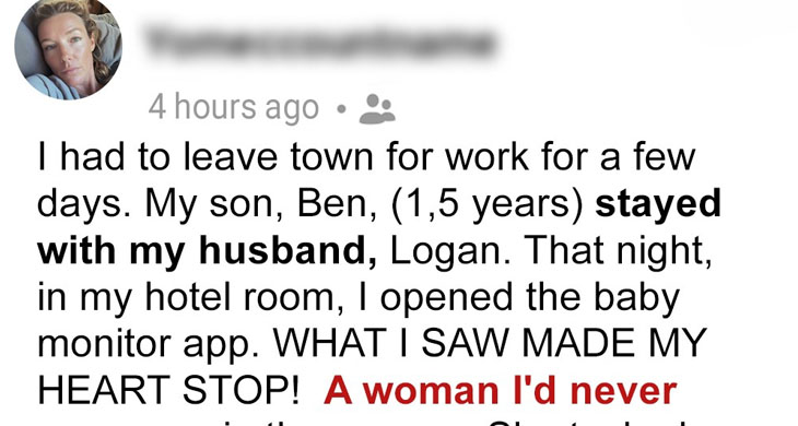 I Was on a Work Trip When I Saw a Woman