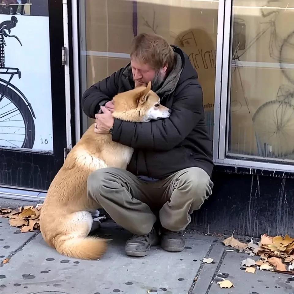 A Dog Waits Outside a Closed Store Every Day — Until a Curious Boy Follows Him