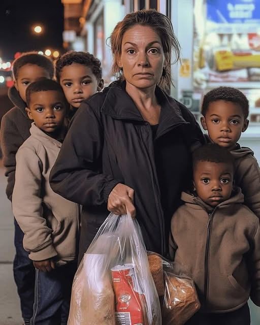 Mom of Quintuplets Cant Pay For Groceries, Voice behind Says, Your Bill Is Already Covered