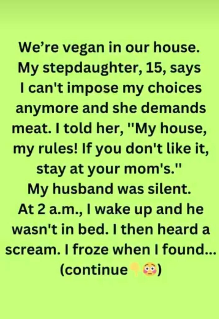 My Stepdaughter Must Only Eat